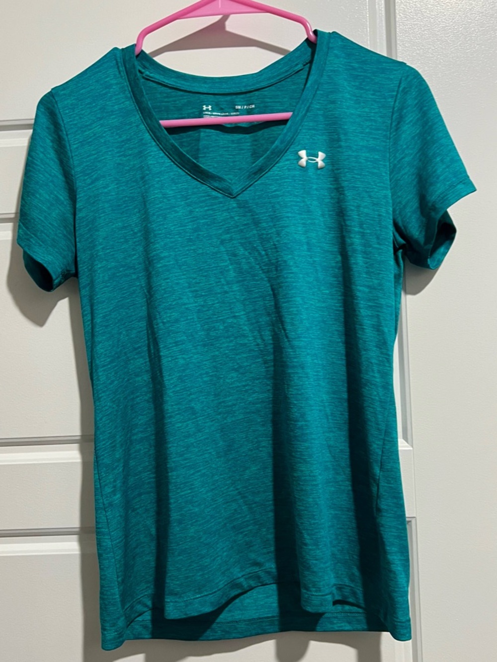 Under Armour Teal V-Neck Performance Tee